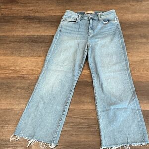7 For All Mankind Light Blue Wide Leg Jeans